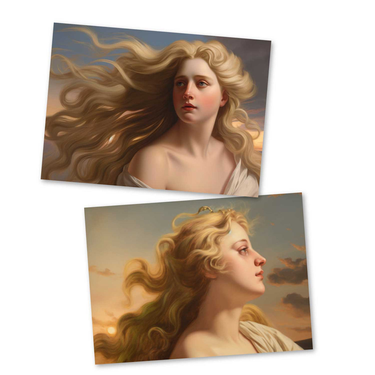 Antike Griechische Mythologie - Aphrodithe als Kartenset (15 Karten) | Mythologische Karten der Götter | Göttin der Liebe