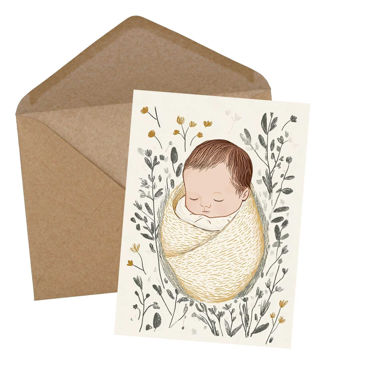 Glückwunsch zum Nachwuchs Postkarten A6 Set (12 Cards) I Glückwünsche Neugeboren I Baby, Mama, Papa, Geboren, Geburtstag, Familie