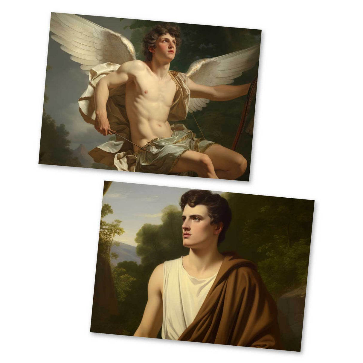 Antike Griechische Mythologie - Aphrodithe als Kartenset (15 Karten) | Mythologische Karten der Götter | Göttin der Liebe