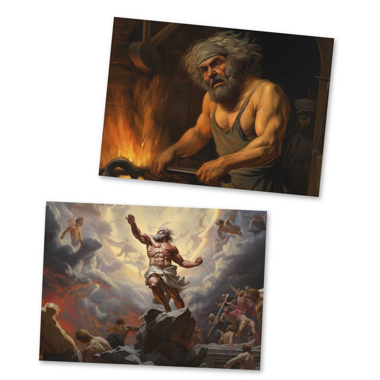 Antike Griechische Mythologie - Aphrodithe als Kartenset (15 Karten) | Mythologische Karten der Götter | Göttin der Liebe