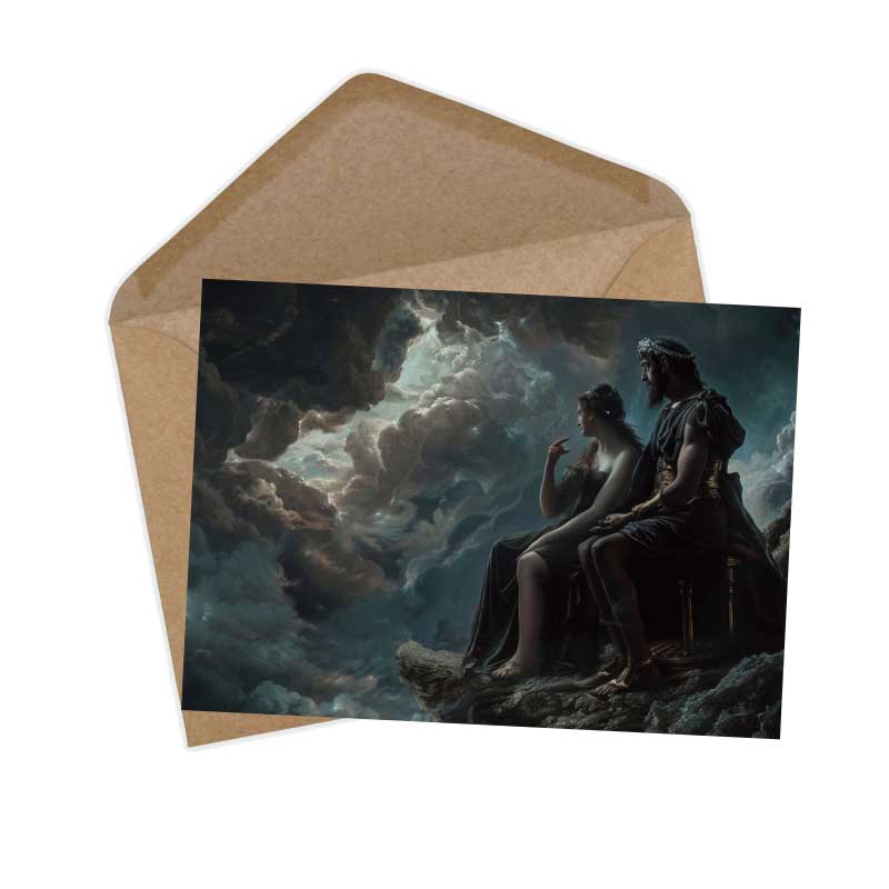 Antike Griechische Mythologie - Orpheus als Kartenset VOL 1 (15 Karten) | Mythologische Karten der Götter | Geschenk | Postkarte Klappkarte