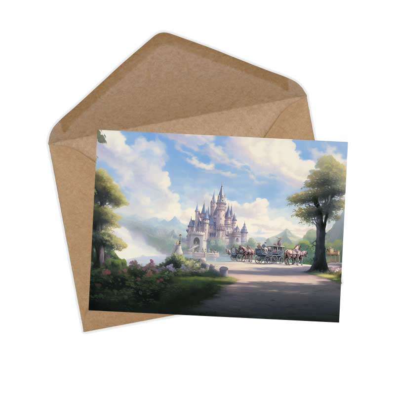 Der Froschkönig Karten Set A6 (15 Cards) Illustrierte Märchen im Painting Still I von den Brüdern Grimm im Original als kunstvolles Set