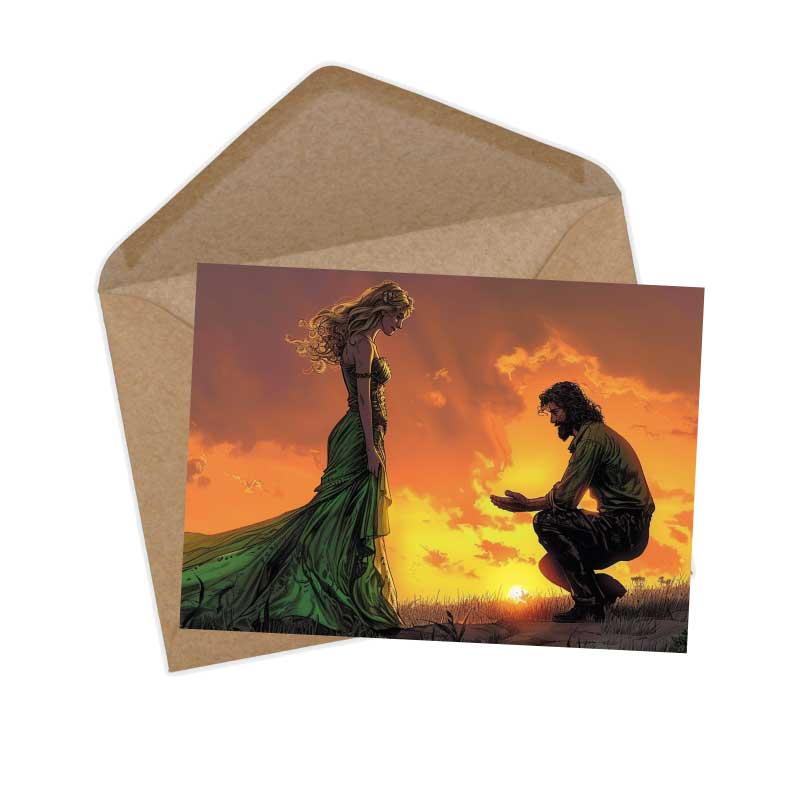 Der Brunnen des wahren Glücks Karten Set A6 (15 Cards) Illustriertes Harry Potter Märchen von Beedle dem Barden I Fantasy Postkarten