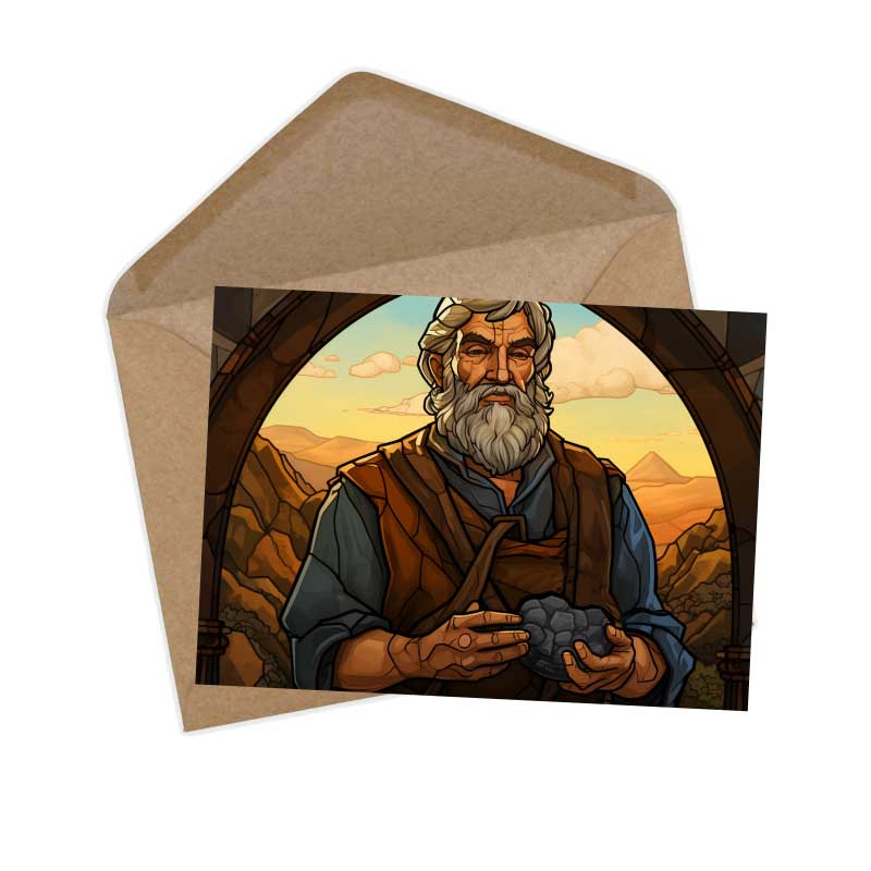 Hans im Glück Karten Set A6 (15 Cards) Illustriertes Märchen I von den Brüdern Grimm im Original I Vintage Karten