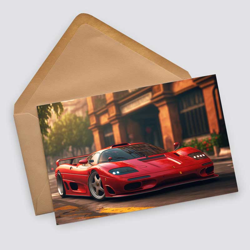 The most beautiful cars as greeting cards in a set (10 cards) | Ornate motif cards Cars | cars, mercedes, ford,