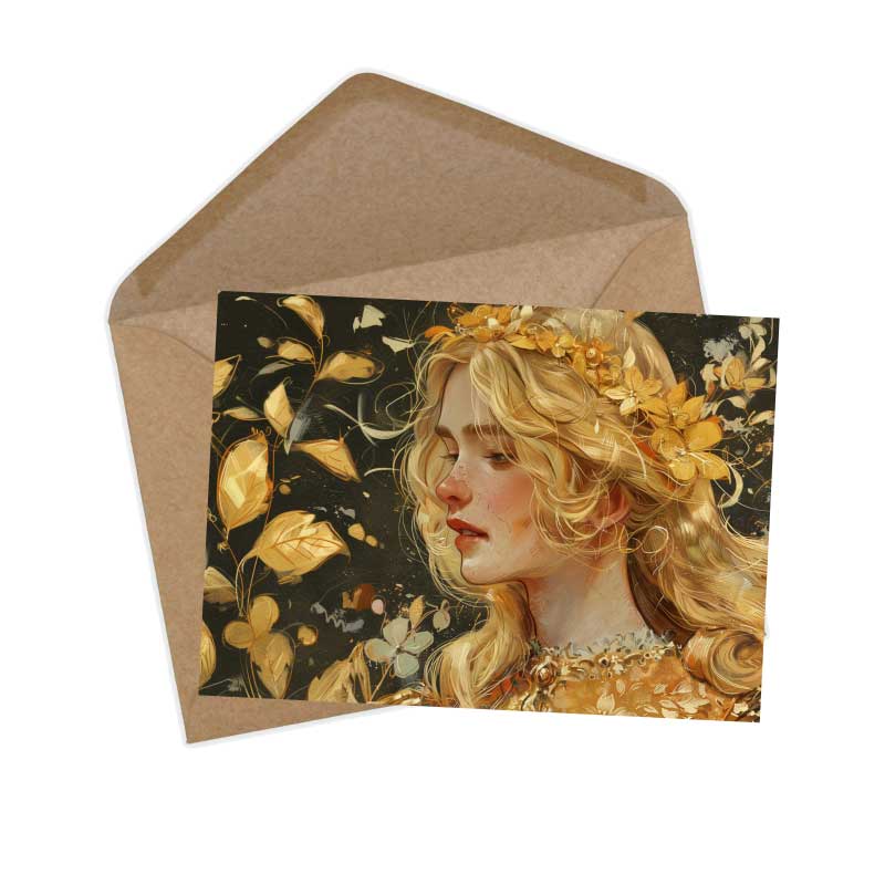 König Drosselbart Set A6 (15 Cards) kunstvoll Illustrierte Märchen I von den Brüdern Grimm im Original als kunstvolles Set