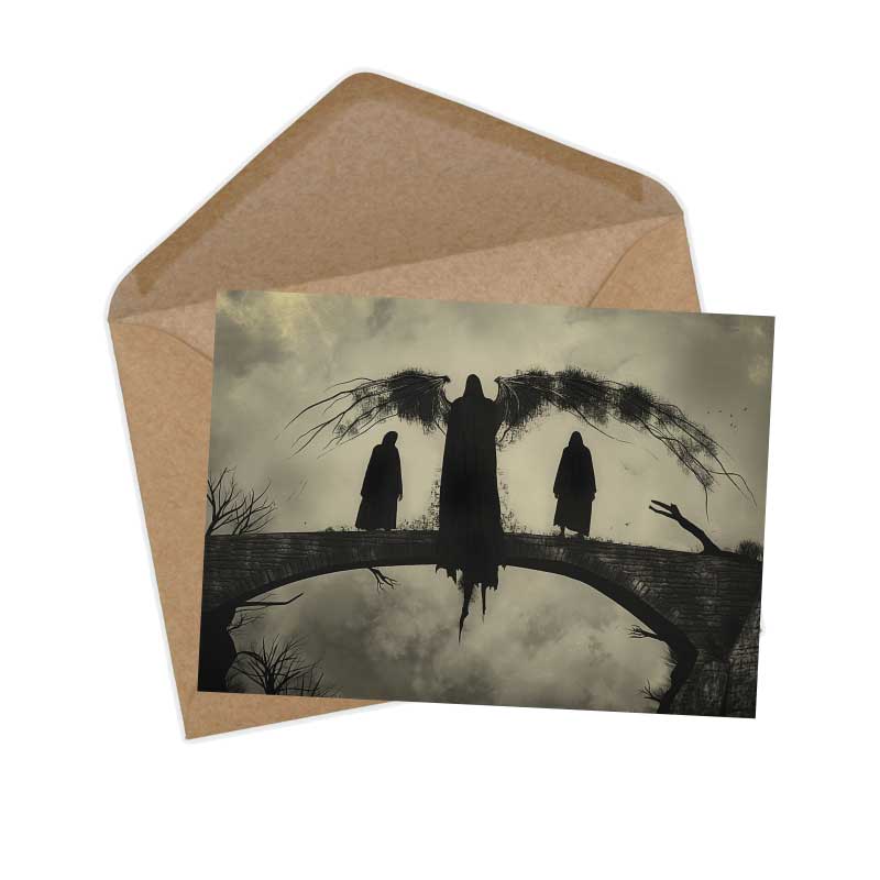 Die drei Brüder Set A6 (15 Cards) kunstvoll Illustrierte Märchen aus dem Harry Potter Universum I Heiligtümer des Todes