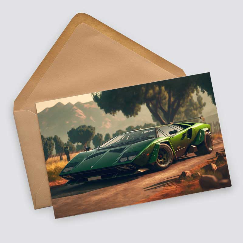 The most beautiful cars as greeting cards in a set (10 cards) | Ornate motif cards Cars | cars, mercedes, ford,