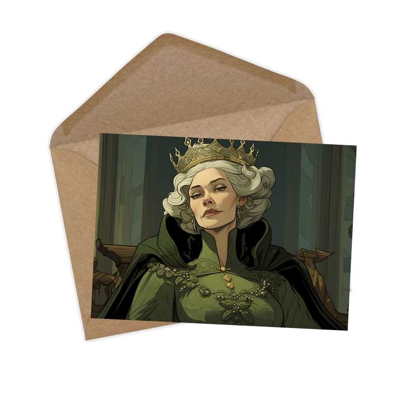 Die drei Spinnerinnen Karten Set A6 (15 Cards) Illustriertes Märchen I von den Gebrüdern Grimm im Original als kunstvolles Set