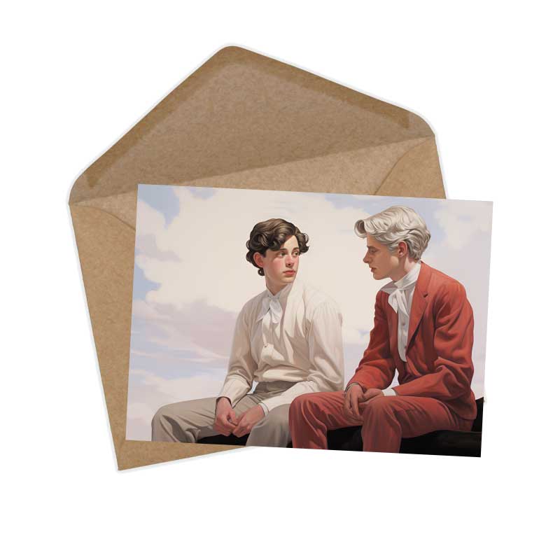 Der Froschkönig Karten Set A6 (15 Cards) Illustrierte Märchen im Painting Still I von den Brüdern Grimm im Original als kunstvolles Set