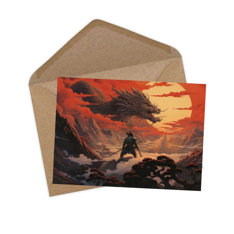 Die Legende der Mondprinzessin Karten Set A6 (15 Cards) japanisches Illustriertes Märchen I Taketori Monogatari I als kunstvolles Set