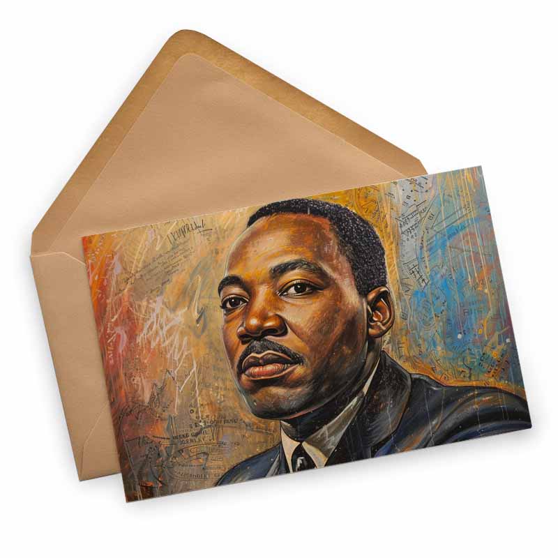 Martin Luther King Memorial Karten Set (10 Karten) | MLK Day | USA | Postkarte oder Klappkarte