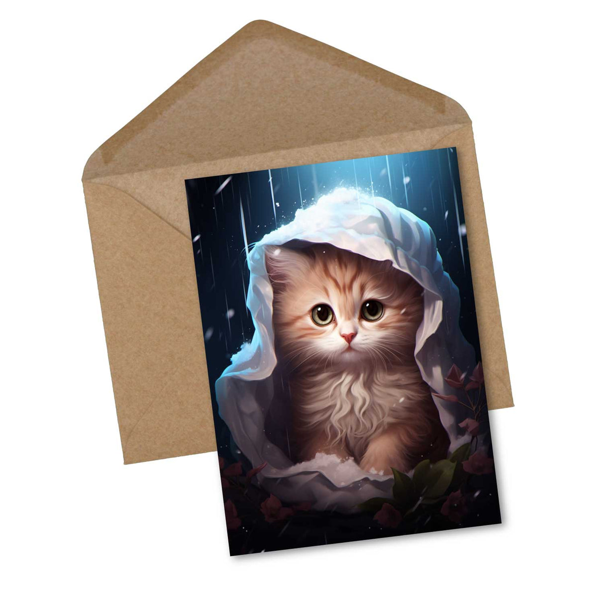 Katzenbabys Kitten Dekorationskarten A6 Set (15 Cards) Grusskarten und Geburtstagskarten I Katzen, Kittens