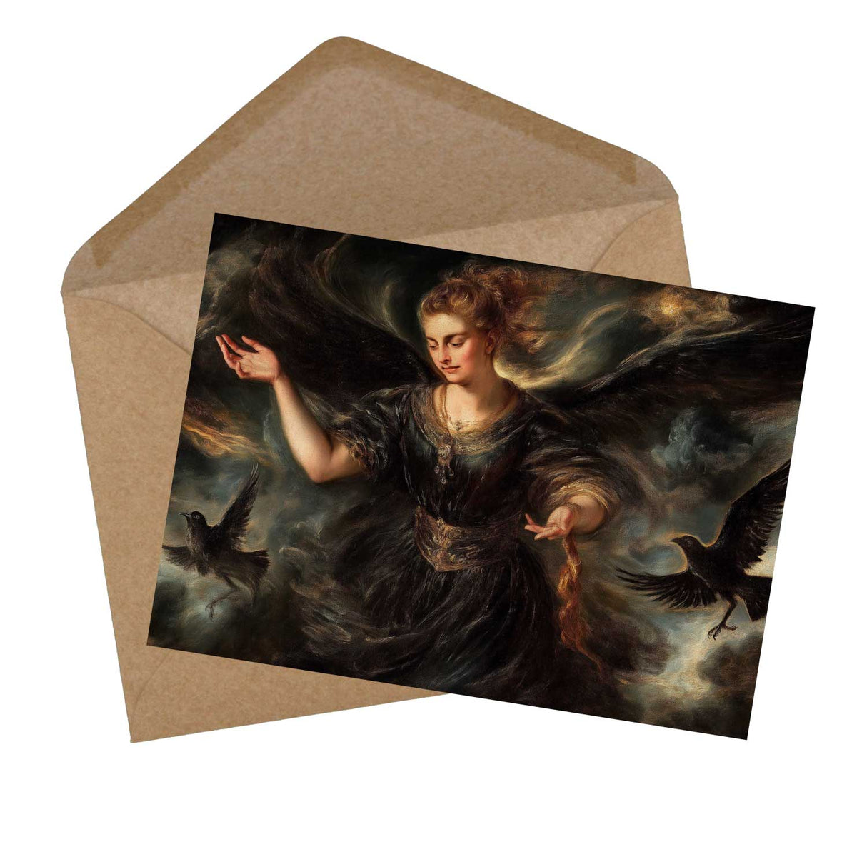 Antike Mythologie - Hekate - Göttin der Magie als Kartenset (12 Karten) | Mythologische Karten der Götter | Magie und Mystik