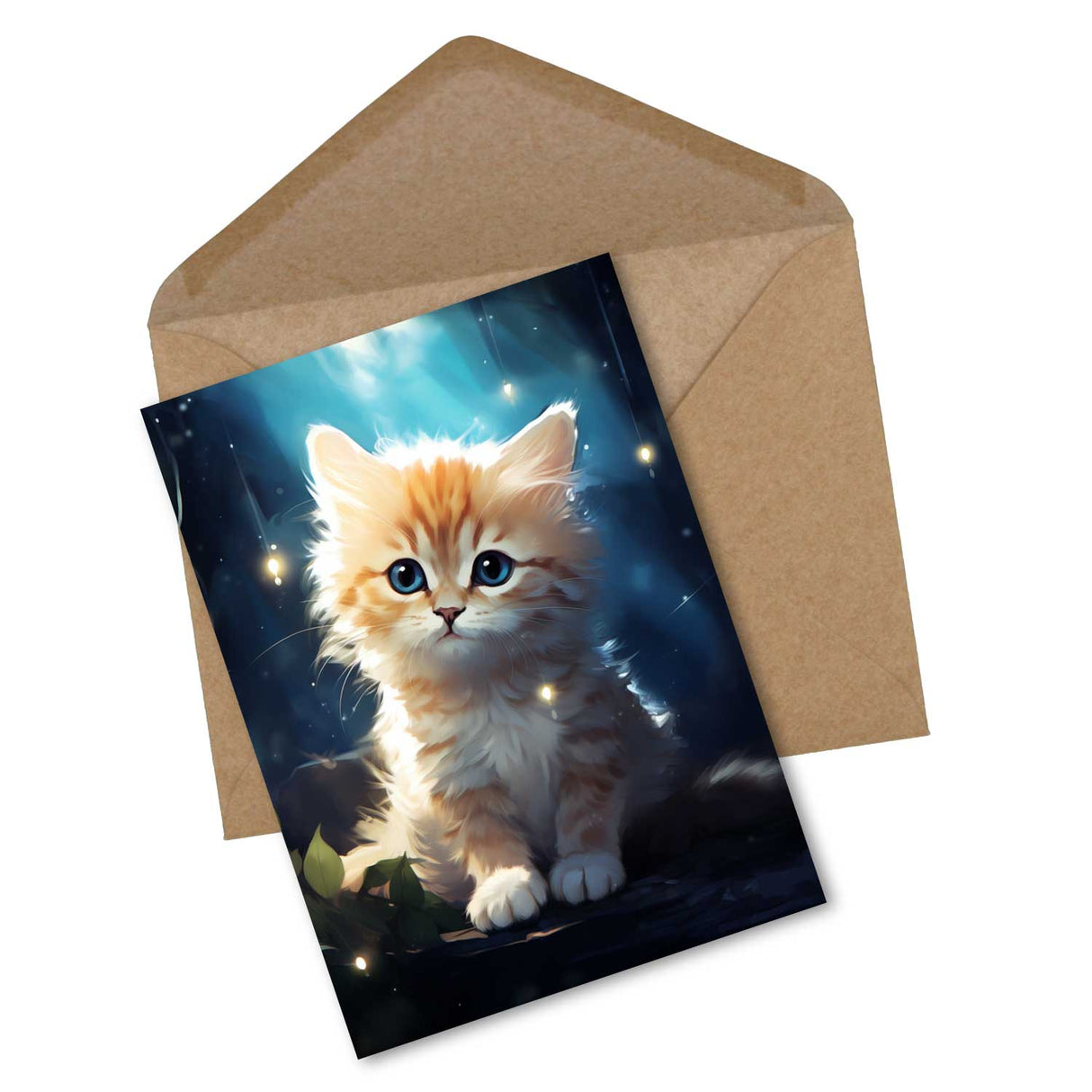 Katzenbabys Kitten Dekorationskarten A6 Set (15 Cards) Grusskarten und Geburtstagskarten I Katzen, Kittens