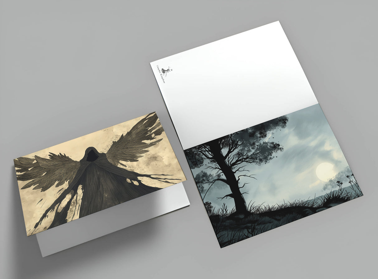 Die drei Brüder Set A6 (15 Cards) kunstvoll Illustrierte Märchen aus dem Harry Potter Universum I Heiligtümer des Todes