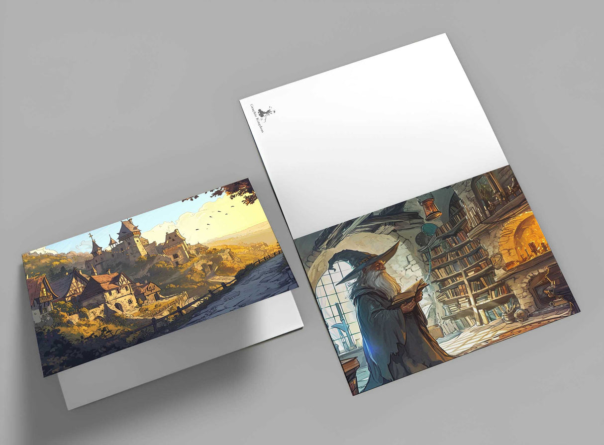 Der Zauberer und der hüpfende Topf (15 Cards) Die Märchen von Beedle dem Barden I basierend auf dem Harry Potter Universum als Set