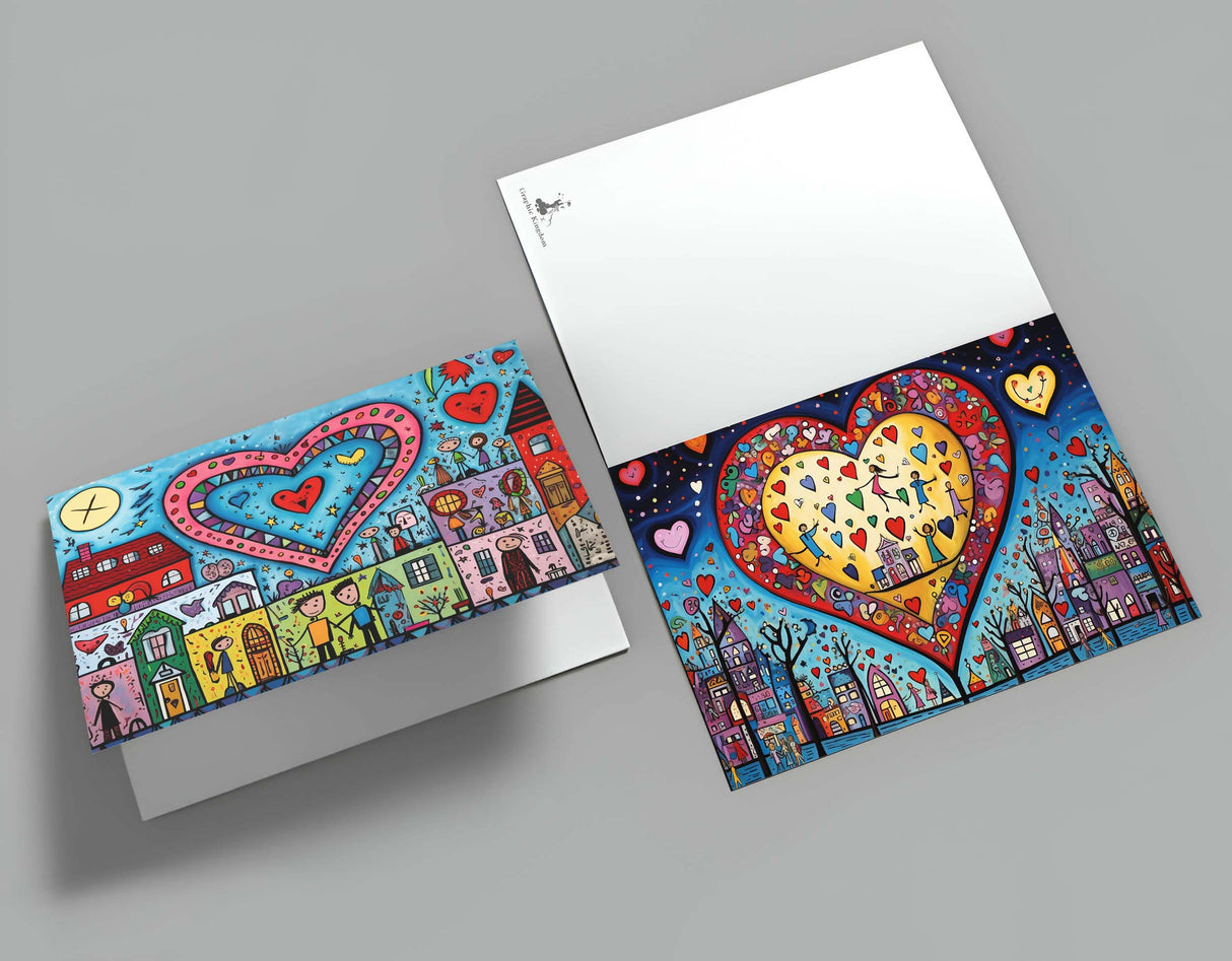 12 Kunstvolle Kollagen I Geburtstagskarten Postkarten A6 Set (10 Cards) Kollagen Stil I Karten zum Geburtstag Klappkarten für Glückwünsche I Happy Birthday